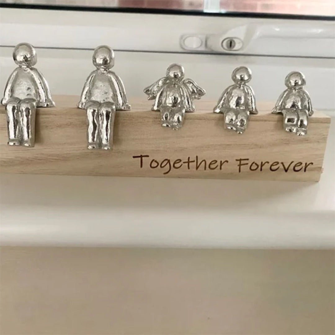 Dog Statue Metal Silver Glossy Table Decoration Living Room Bookshelf Minimalist Interior Accessory Ornament | Thomler