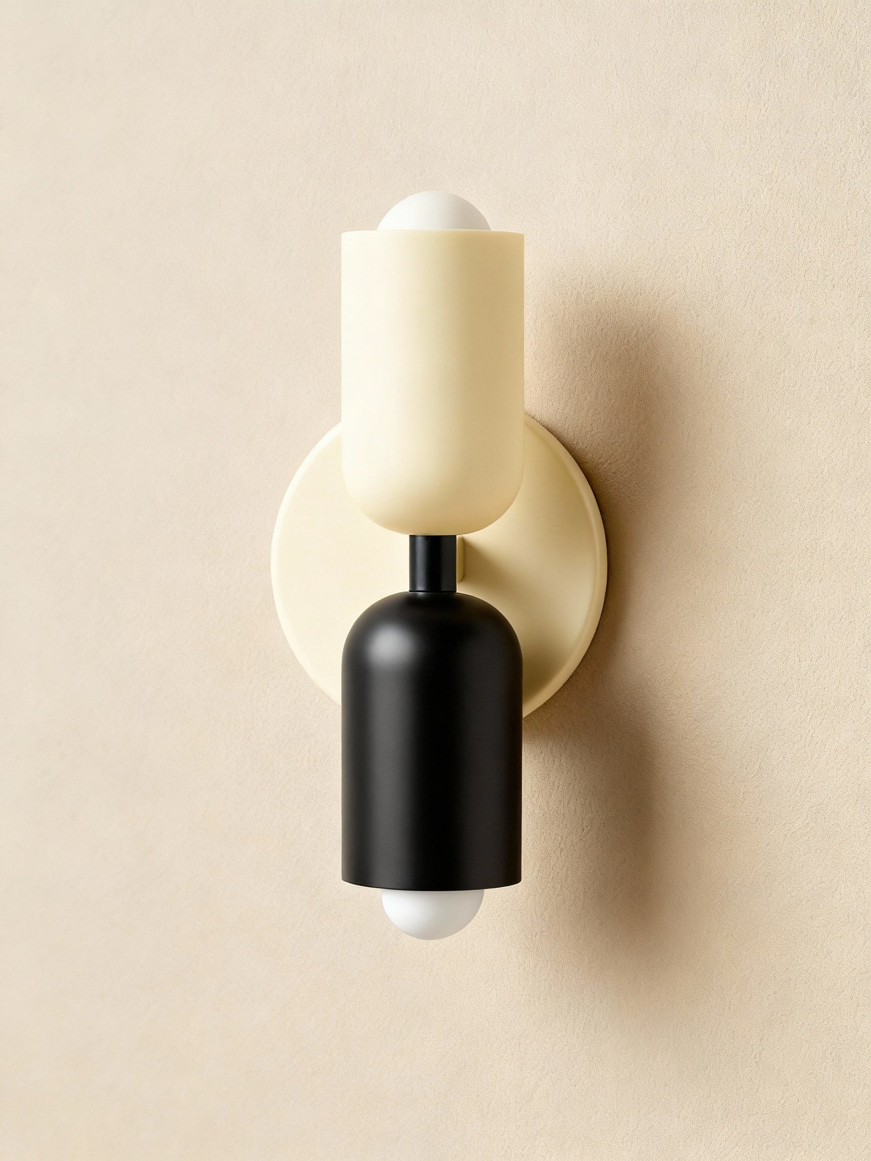 Hand-Blown Glass Wall Light Fixture Multi-Color Shade Metal Base Hardwired or Plug-In for Living Room Bedroom Hallway Modern Contemporary Ac | Thomler