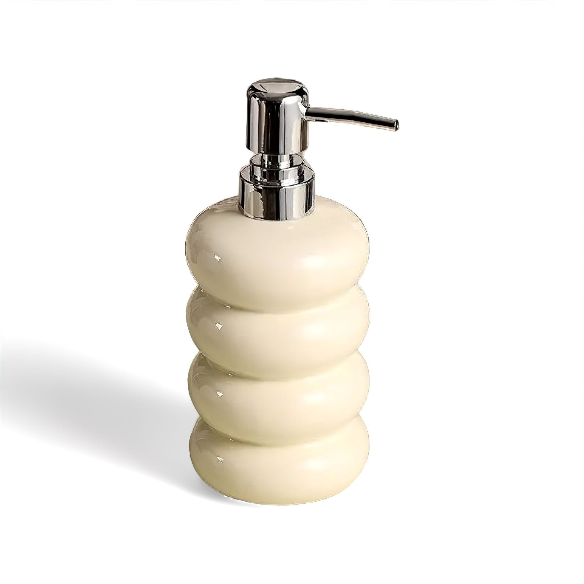 Soap Dispenser Ceramic 400 ml (14.1 fl oz) Bathroom Kitchen Countertop Lotion Pump Decorative Hand Soap Holder | Thomler
