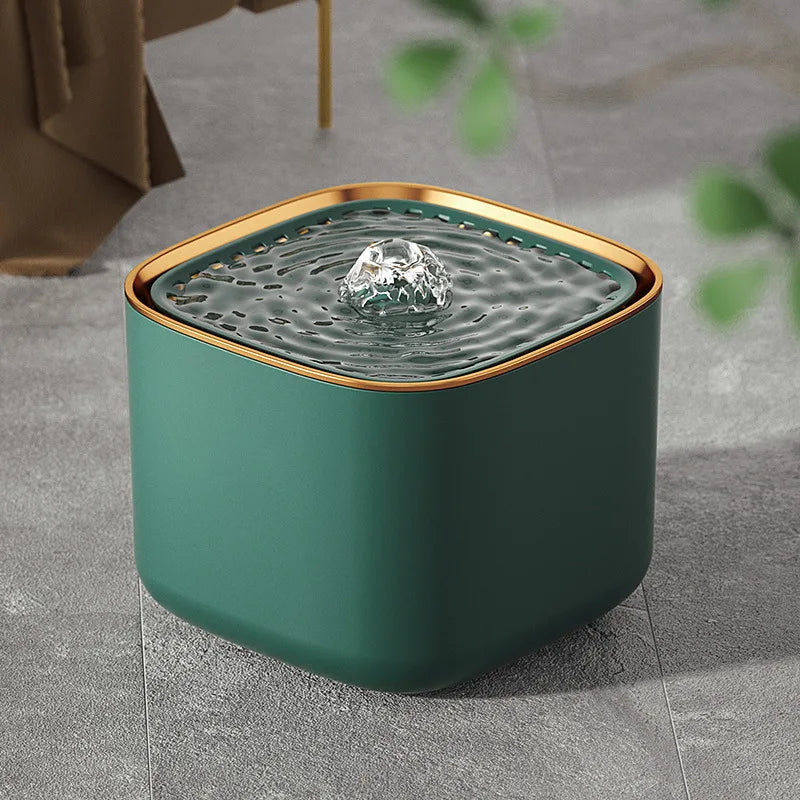 Automatic Pet Water Fountain with Quiet Pump & Built-In Filter – 101 fl oz Hydration Station for Dogs & Cats | Thomler
