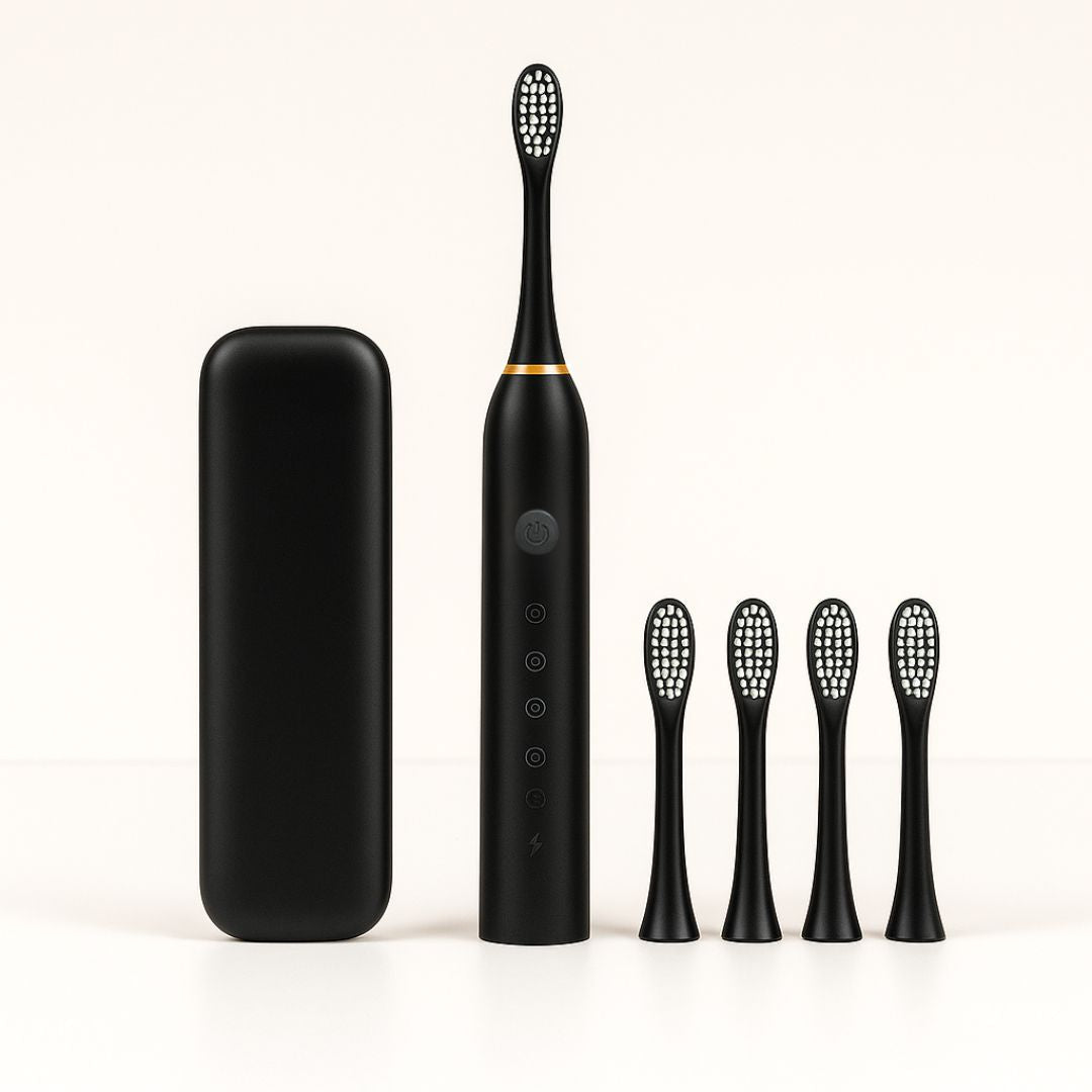 Sonic Toothbrush for Adults & Kids – 6 Cleaning Modes, 40,000 VPM, IPX7 Waterproof, 180-Day Battery Life, USB Rechargeable Electric | Thomler