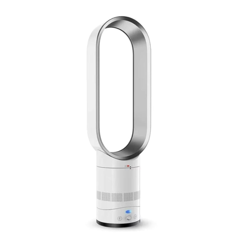 Bladeless Tower Fan with Remote – 10 Speed Settings, Oscillating, Quiet Operation for Bedroom Living Room – Safe Design for Kids and Pets | Thomler
