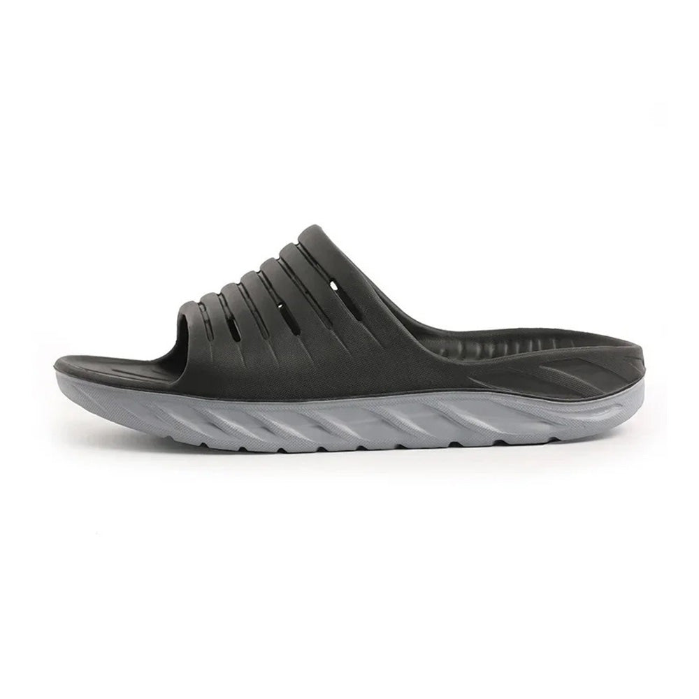 Cushioned Arch Support Slippers for Plantar Fasciitis Relief Non-Slip Footbed Shoes for Men Women Home Indoor Outdoor Recovery | Thomler