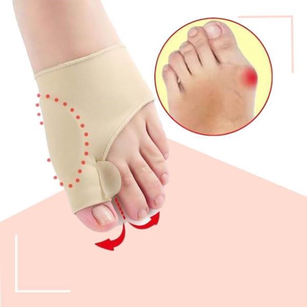 Soft Gel Toe Spacer Sleeve for Bunion & Hammertoe Relief – Cushioned Alignment Support for Daily Wear | Thomler