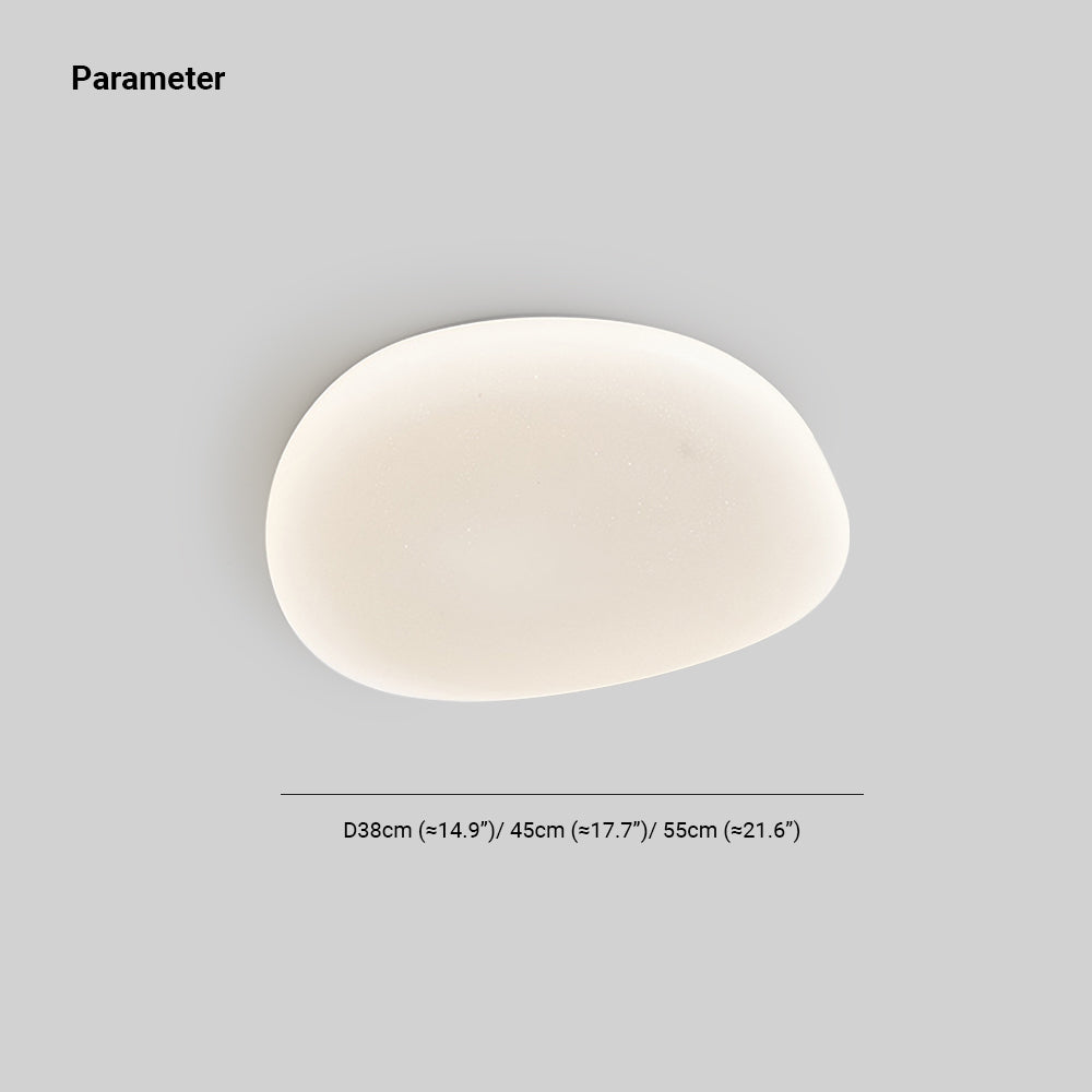 Ceiling Lamp Acrylic LED White 5–10 m² Bedroom Living Room Flush Mount Minimalist Scandinavian Japandi Indoor Light | Thomler