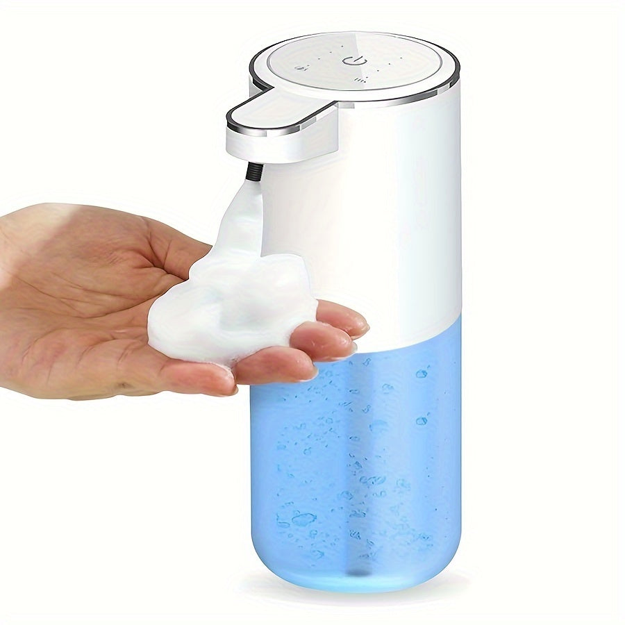 Automatic Soap Dispenser Plastic 380 ml White Wall Mounted Bathroom Kitchen Touchless Foam Sensor Dispenser USB Rechargeable | Thomler