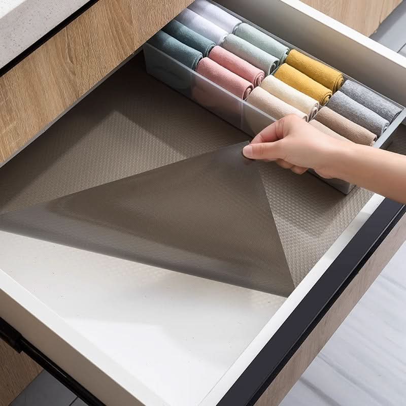 Non-Slip Drawer Mat – Moisture-Resistant Cabinet Protection for Kitchen & Storage | Thomler