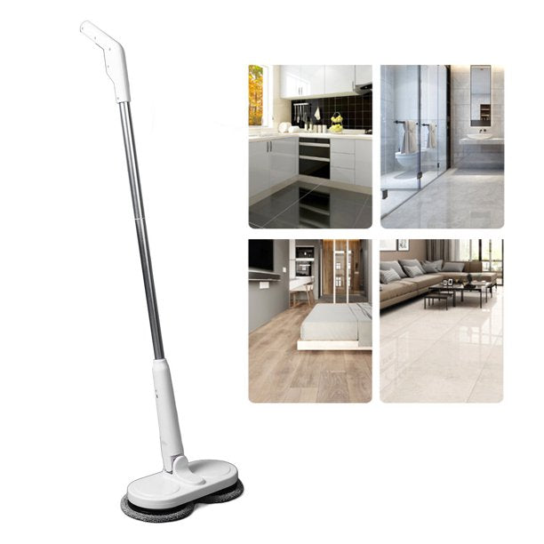 Rechargeable Electric Floor Cleaner with Built-In Solution Dispenser & Glide Motion | Thomler