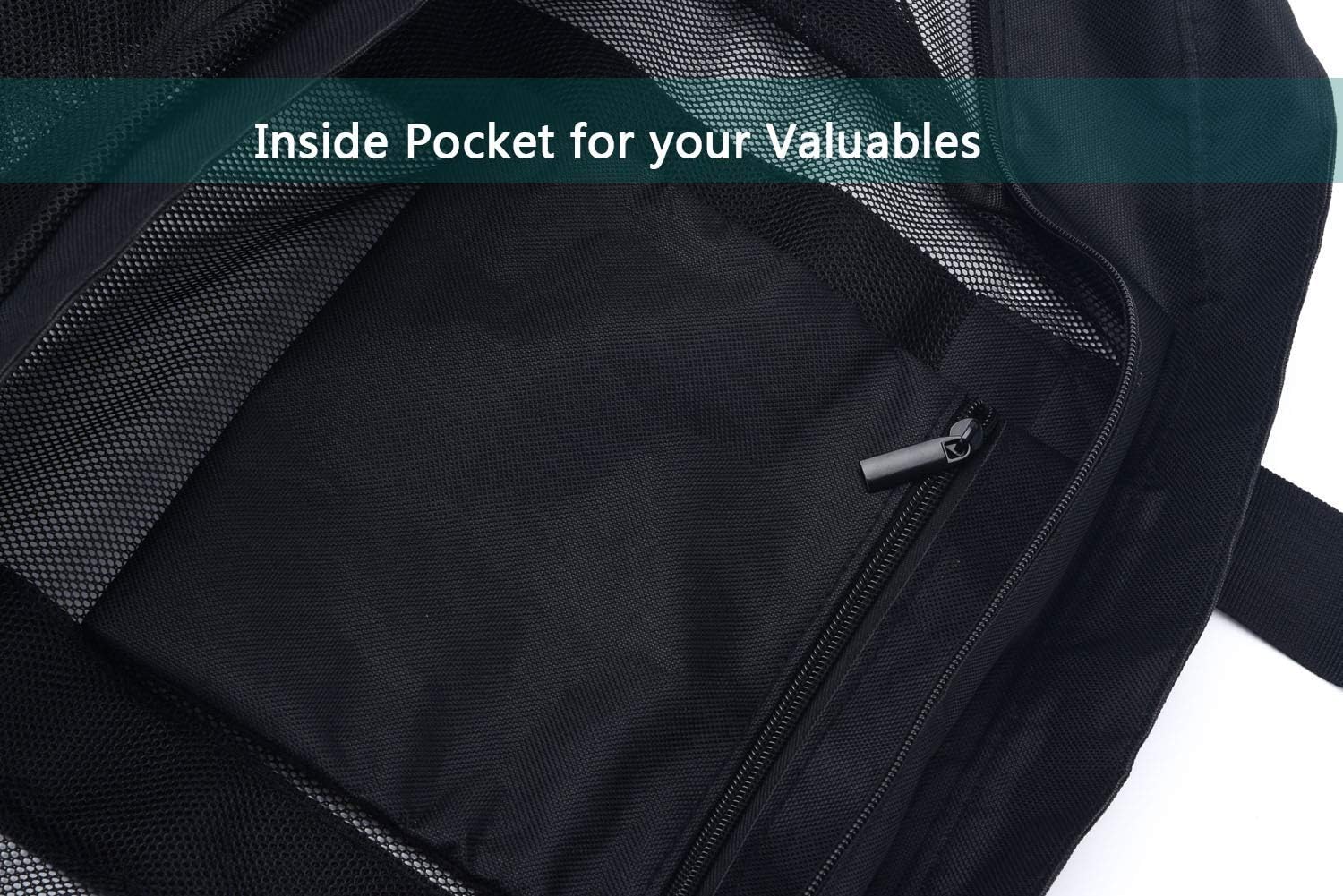 Oversized Breathable Carryall Bag with Secured Pocket for Summer Outings, Pool Days & Family Trips | Thomler