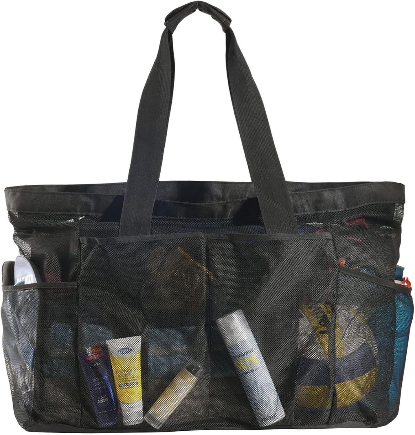 Oversized Breathable Carryall Bag with Secured Pocket for Summer Outings, Pool Days & Family Trips | Thomler