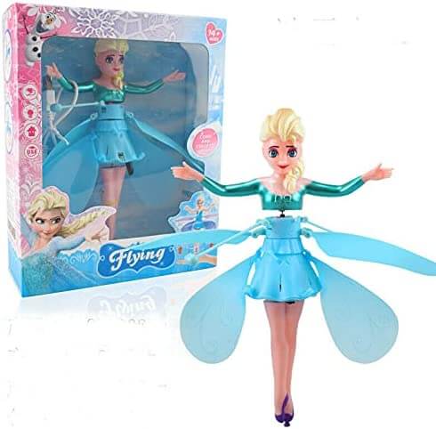 Flying Fairy Doll – Hand-Controlled Hovering Toy with Light-Up Wings for Girls & Boys – Interactive Flight Play | Thomler