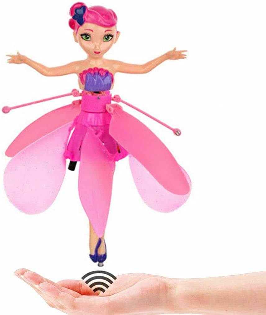 Flying Fairy Doll – Hand-Controlled Hovering Toy with Light-Up Wings for Girls & Boys – Interactive Flight Play | Thomler