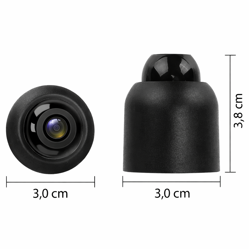 Security Camera 7.1 cm Compact WiFi Indoor 1080p Home Monitoring Night Vision Motion Detection | Thomler
