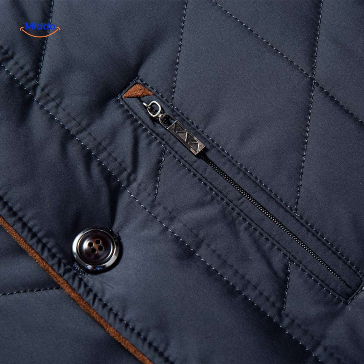 Quilted Spring Jacket – Men's Lightweight Outerwear for Cool Evenings & Transitional Weather | Thomler
