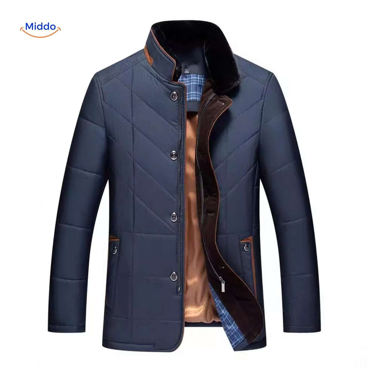 Quilted Spring Jacket – Men's Lightweight Outerwear for Cool Evenings & Transitional Weather | Thomler