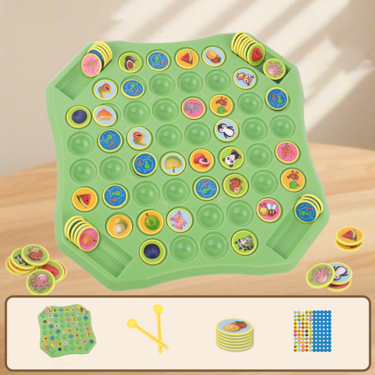 Memory Matching Board Game – Build Focus, Recognition & Brain Skills for Kids | Thomler