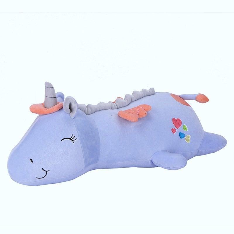 Light-Up Unicorn Plush Toy with Rainbow LED Glow | Soft Stuffed Nightlight for Girls & Boys | Battery-Powered Cuddle Buddy Bedroom | Thomler