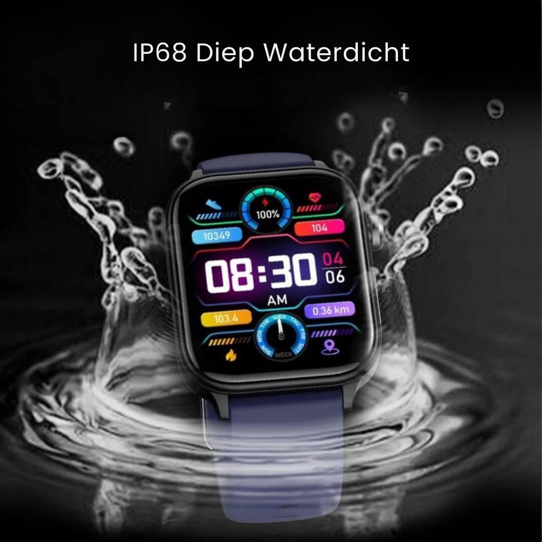 Health Monitoring Smartwatch with Emergency Alert & Automatic Fall Detection for Seniors & Adults | Thomler