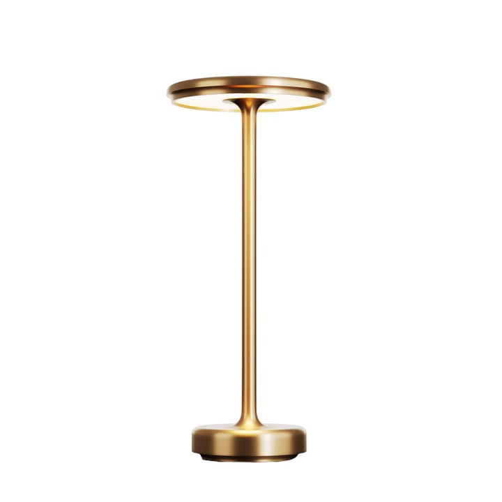 Table Lamp Wireless Rechargeable Touch Dimmable Modern Bedroom Restaurant Cordless Ambient Lighting | Thomler