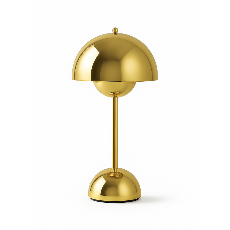 Adjustable Dimmable Metal Table Lamp – Petal Shade LED Desk Light for Living Room, Bedroom & Office | Thomler