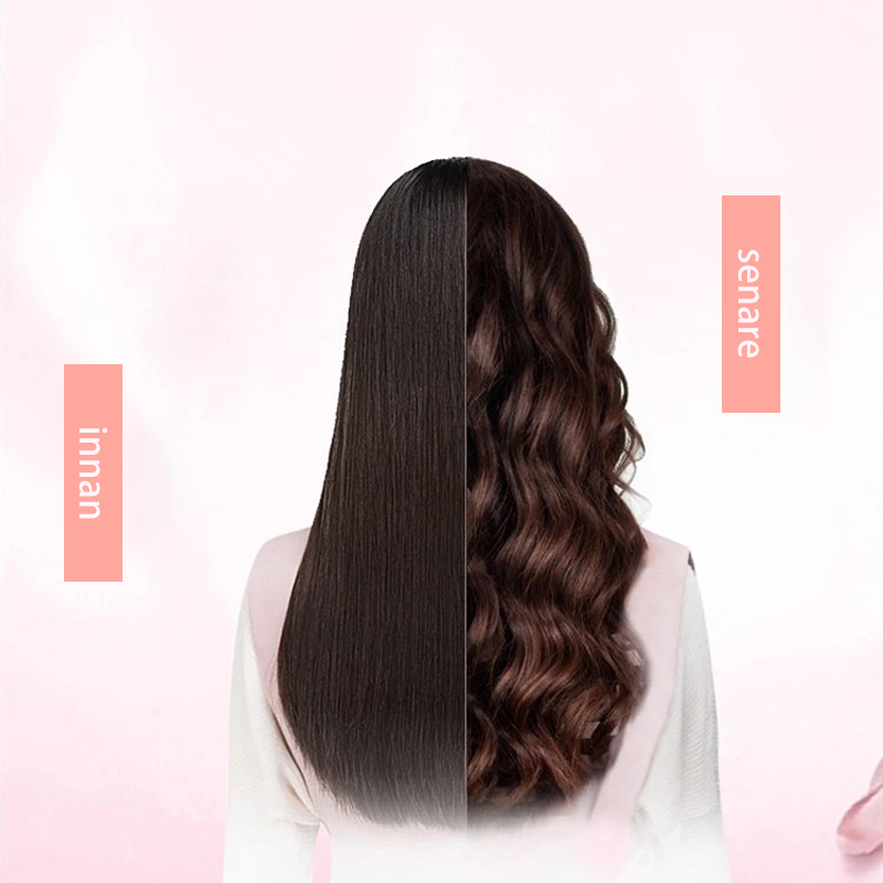 Cordless Auto Hair Curler with Ceramic Barrel & 6 Heat Settings for Travel-Ready Styling | Thomler