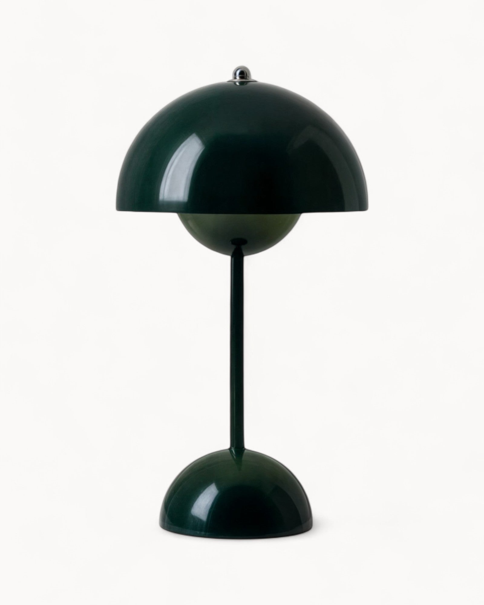 Table Lamp Metal 28.0 cm Grey Dimmable Bedroom Desk Scandinavian Reading Light | Thomler