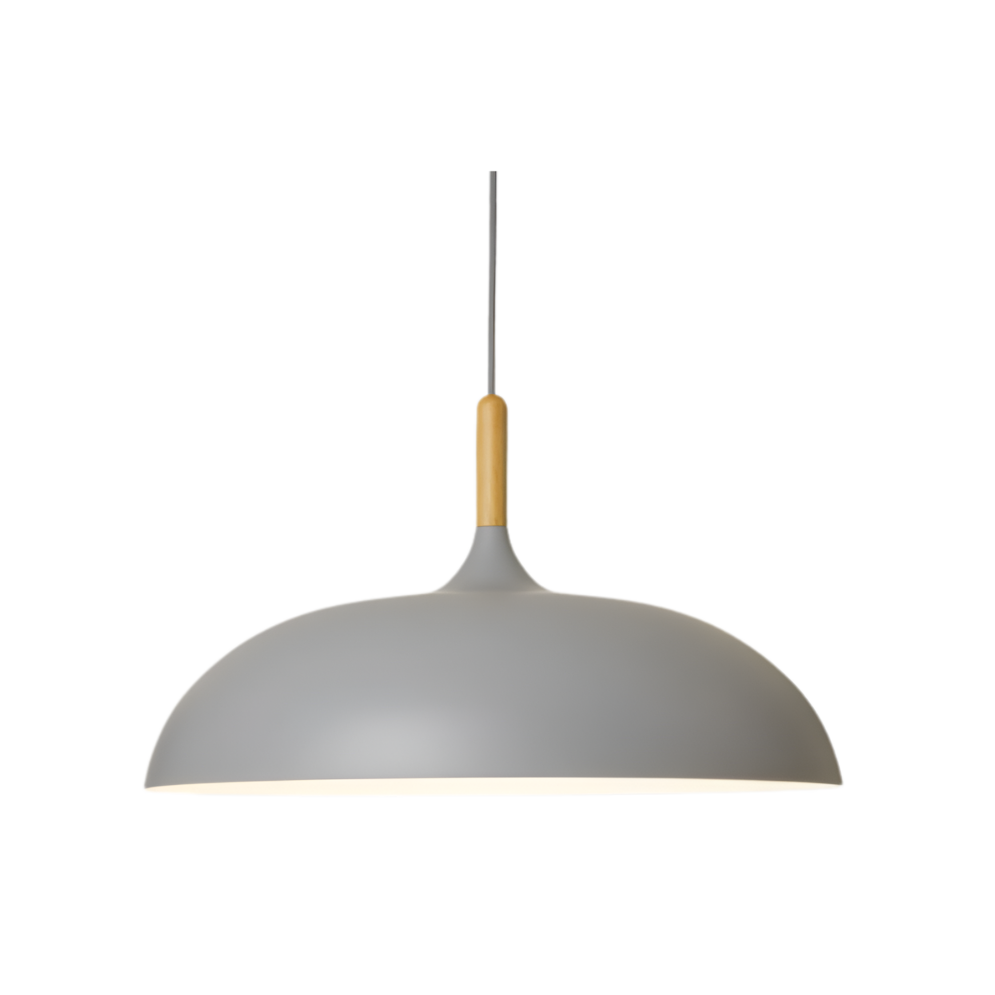 Pendant Light Wood Iron Shade Ø35.0–60.0 cm Dining Room Kitchen Island Japandi Scandinavian Hanging Ceiling Lamp E27 | Thomler
