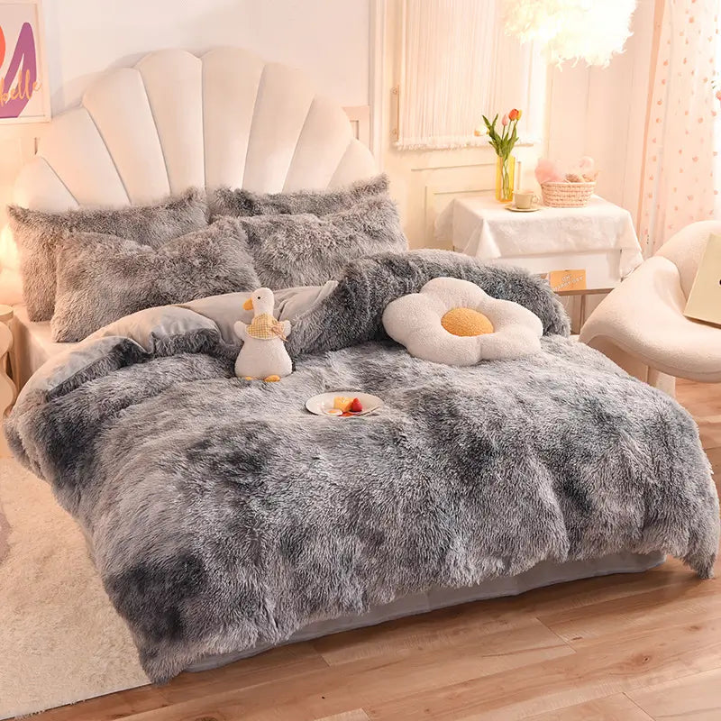 Ultra-Soft Sherpa Fleece Comforter Set – Plush Cloud-Like Warmth for Winter Nights | Thomler