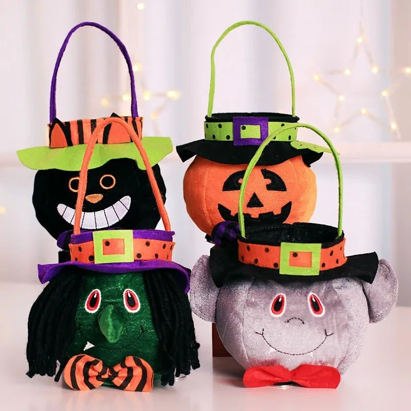 Collapsible Trick-or-Treat Tote – Reusable Costume Character Carry-All for Kids | Thomler