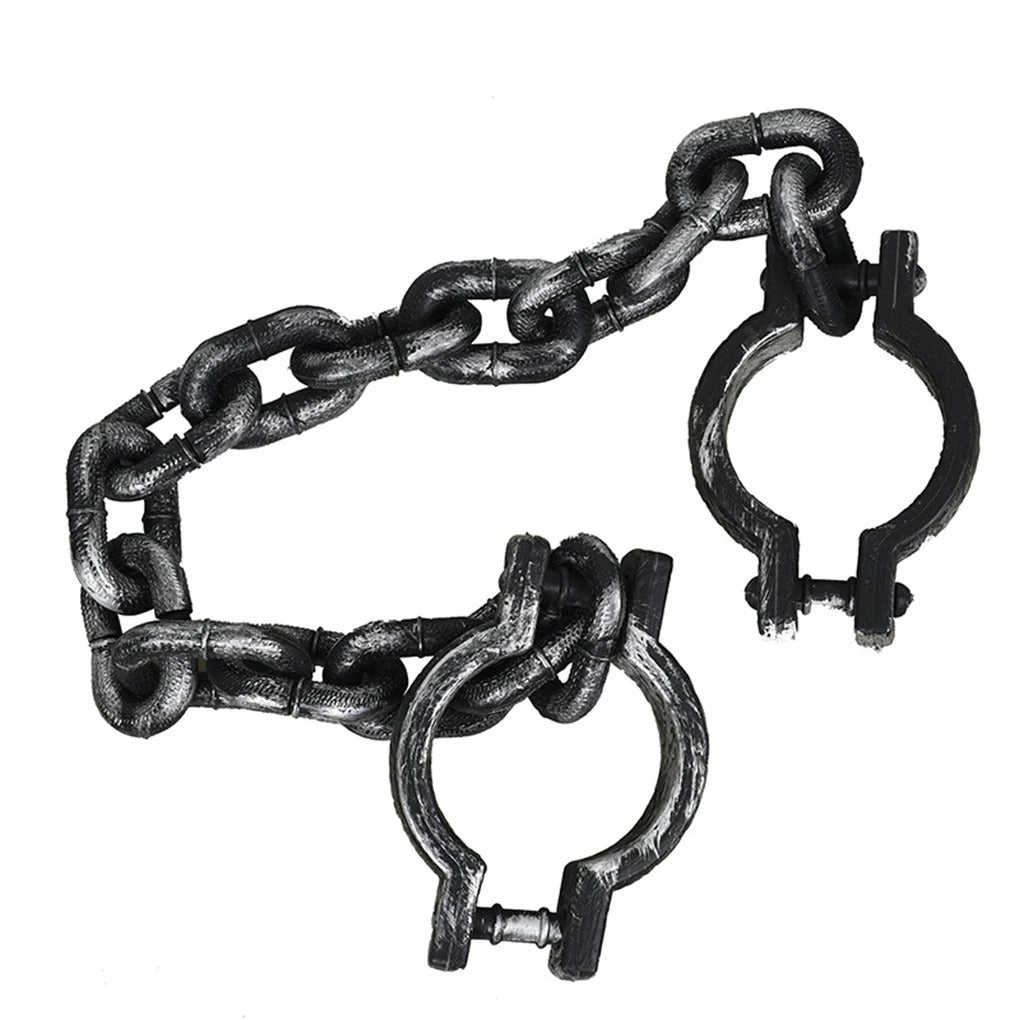 Adjustable Shackles Costume Accessory for Spooky Parties & Horror Events | Thomler