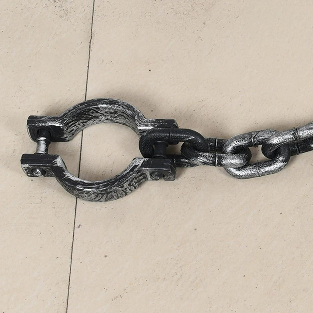 Adjustable Shackles Costume Accessory for Spooky Parties & Horror Events | Thomler