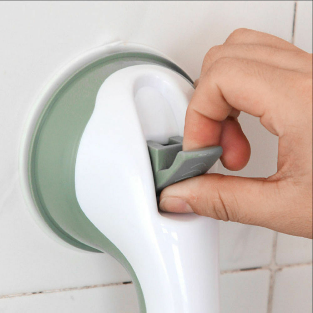 Suction Cup Safety Handle for Shower Bathtub Toilet | Non-Slip Bathroom Grab Bar No Drilling | Support Rail for Seniors Elderly | Thomler