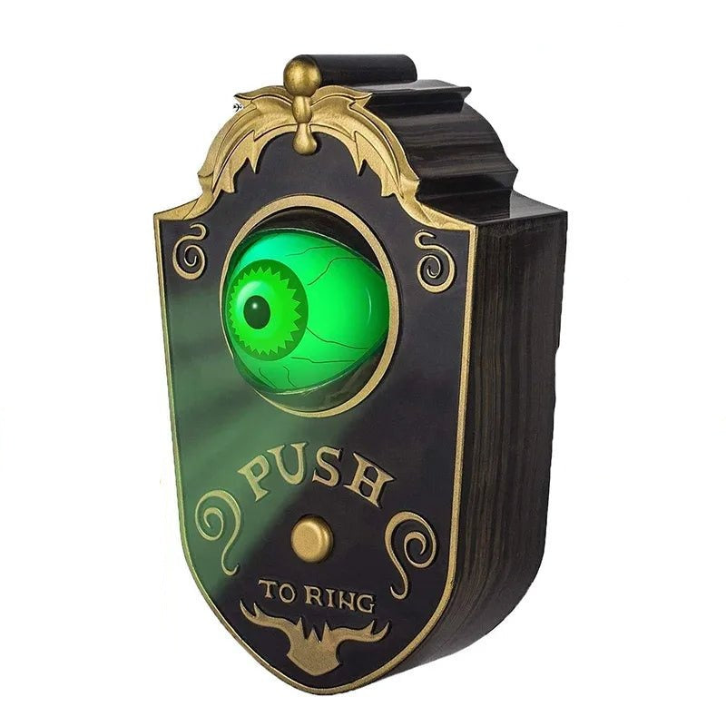 Interactive Halloween Door Greeter with Motion Eye & Sound Effects – Battery Powered | Thomler