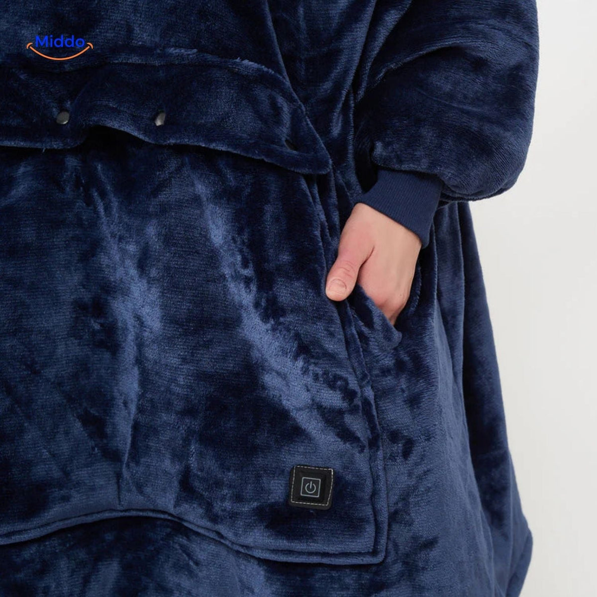 USB-Powered Heated Pullover with Triple-Zone Warmth for Men & Women | Thomler