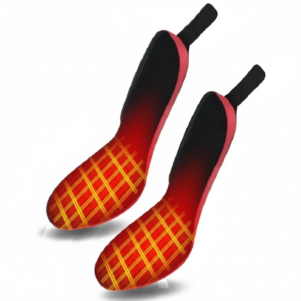 Rechargeable Foot Warmers with Remote — Trimmable Heat Insoles for All-Day Comfort | Thomler