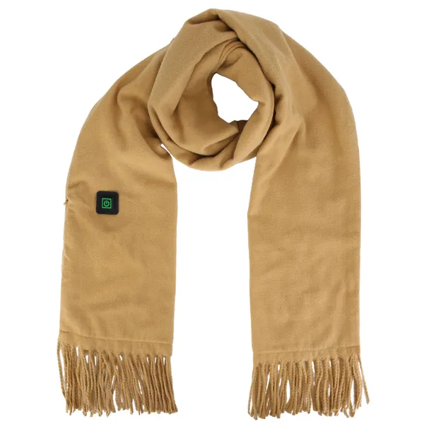 USB Heated Neck Scarf – Adjustable Temperature Fleece Winter Wrap for Men & Women | Thomler