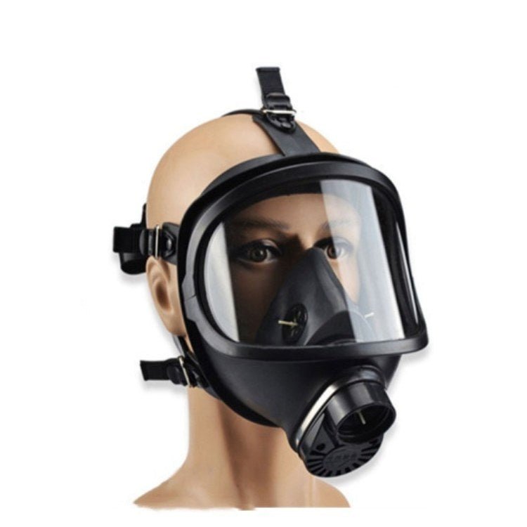 Full-Face Respirator with Built-In Hydration System & Audio Port for CBRN Protection | Thomler