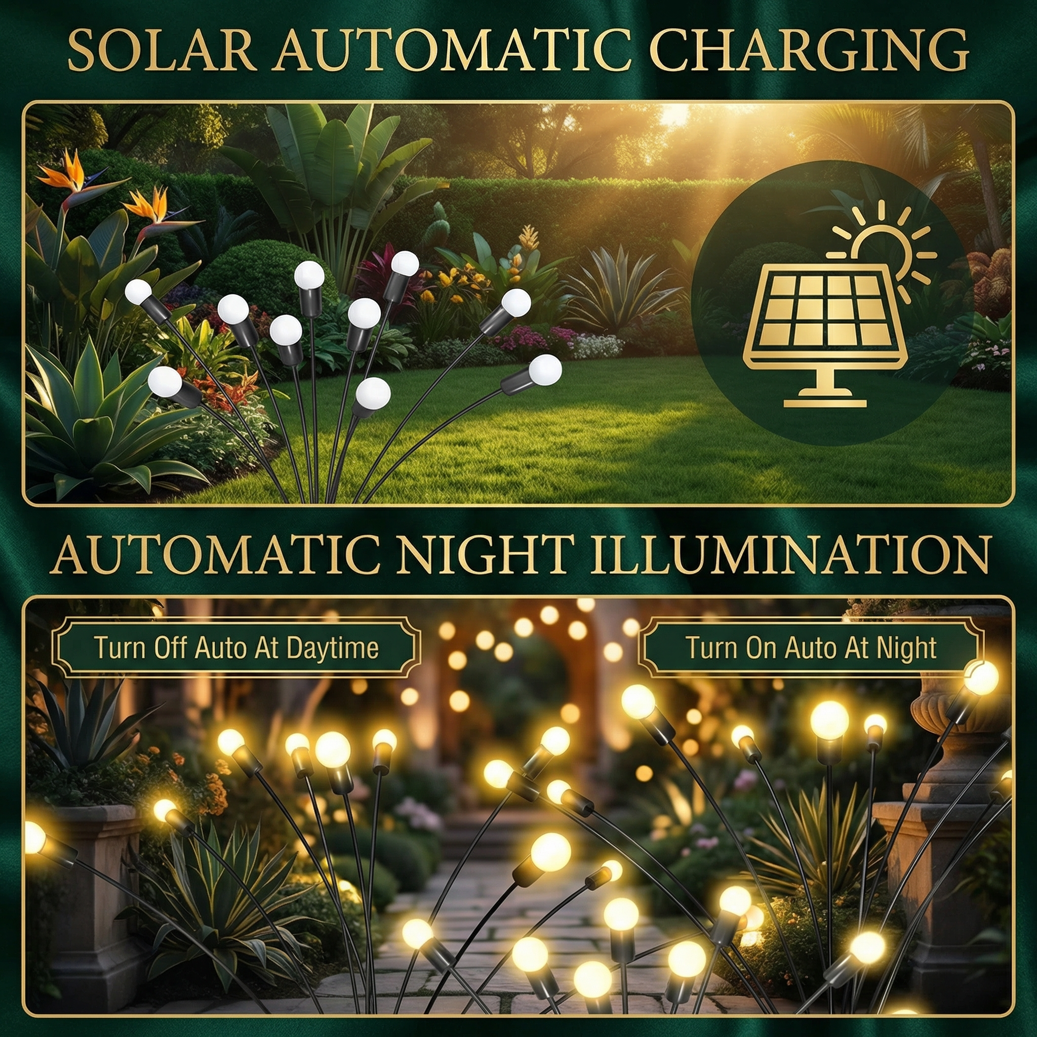 Solar Swaying Garden Lights