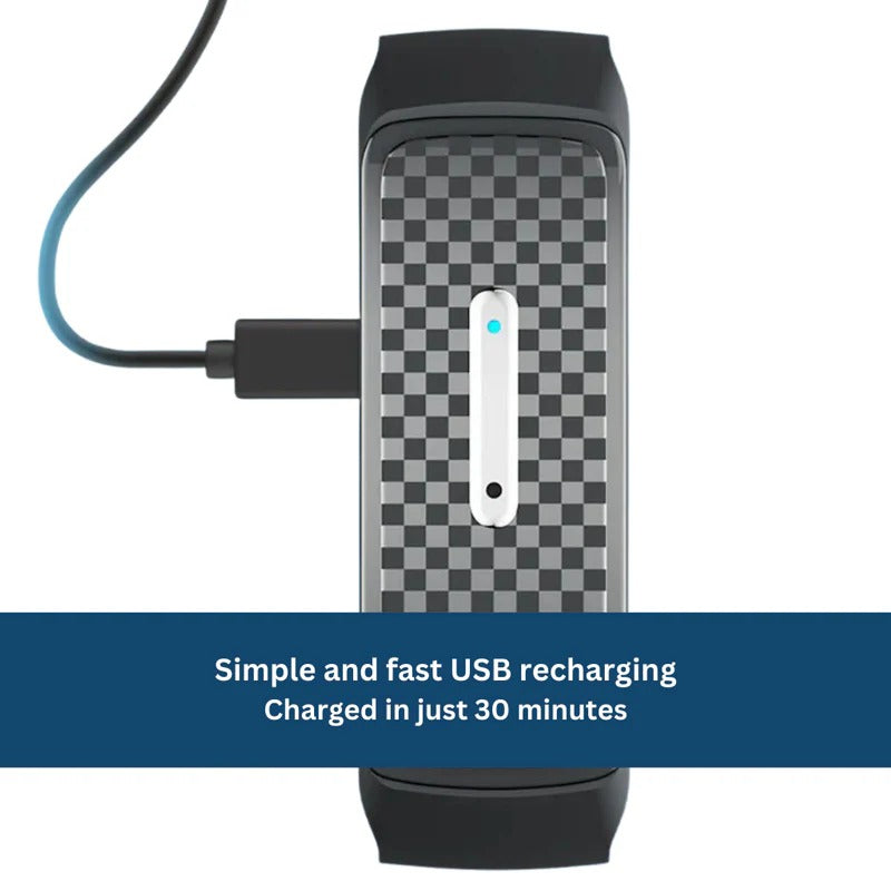 Ultrasonic Insect Repellent Wristband – Rechargeable Bug Deterrent Band for Outdoor Activities, Travel & Camping | Thomler