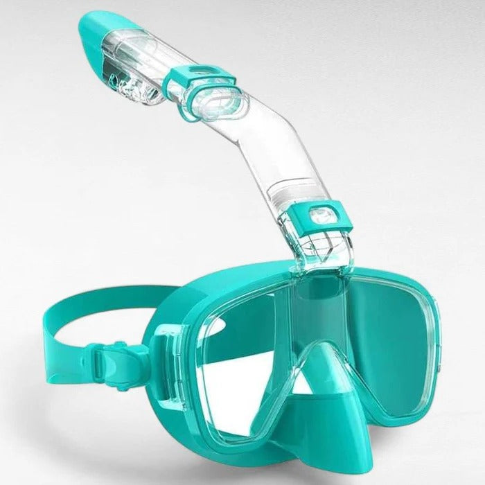 Full-Face Diving Mask with Anti-Leak Breathing Tube for Swimming & Snorkeling | Thomler