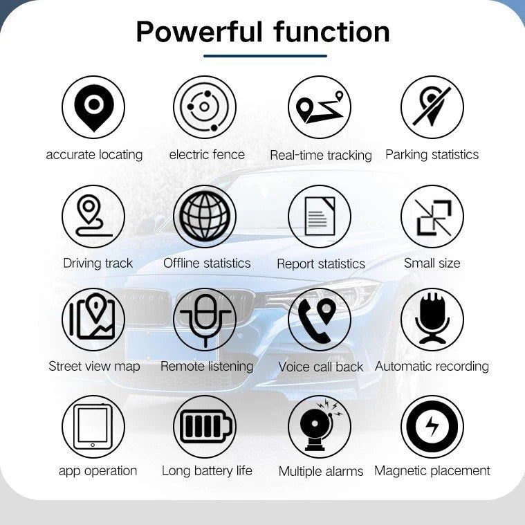 Portable Location Device with Magnetic Mount for Vehicles, Pets & Valuables – Real-Time 4G Tracking, 30-Day Battery Life, IP67 | Thomler
