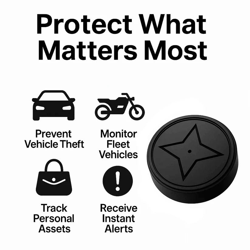 Portable Location Device with Magnetic Mount for Vehicles, Pets & Valuables – Real-Time 4G Tracking, 30-Day Battery Life, IP67 | Thomler