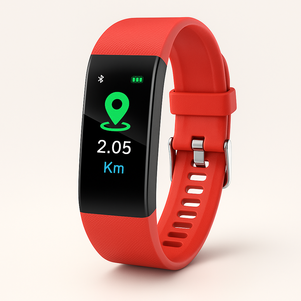 Fitness Tracker Watch for Seniors with Heart Rate Monitor Blood Pressure Steps Sleep Tracking LED Screen USB Rechargeable Water-Resistant Ac | Thomler