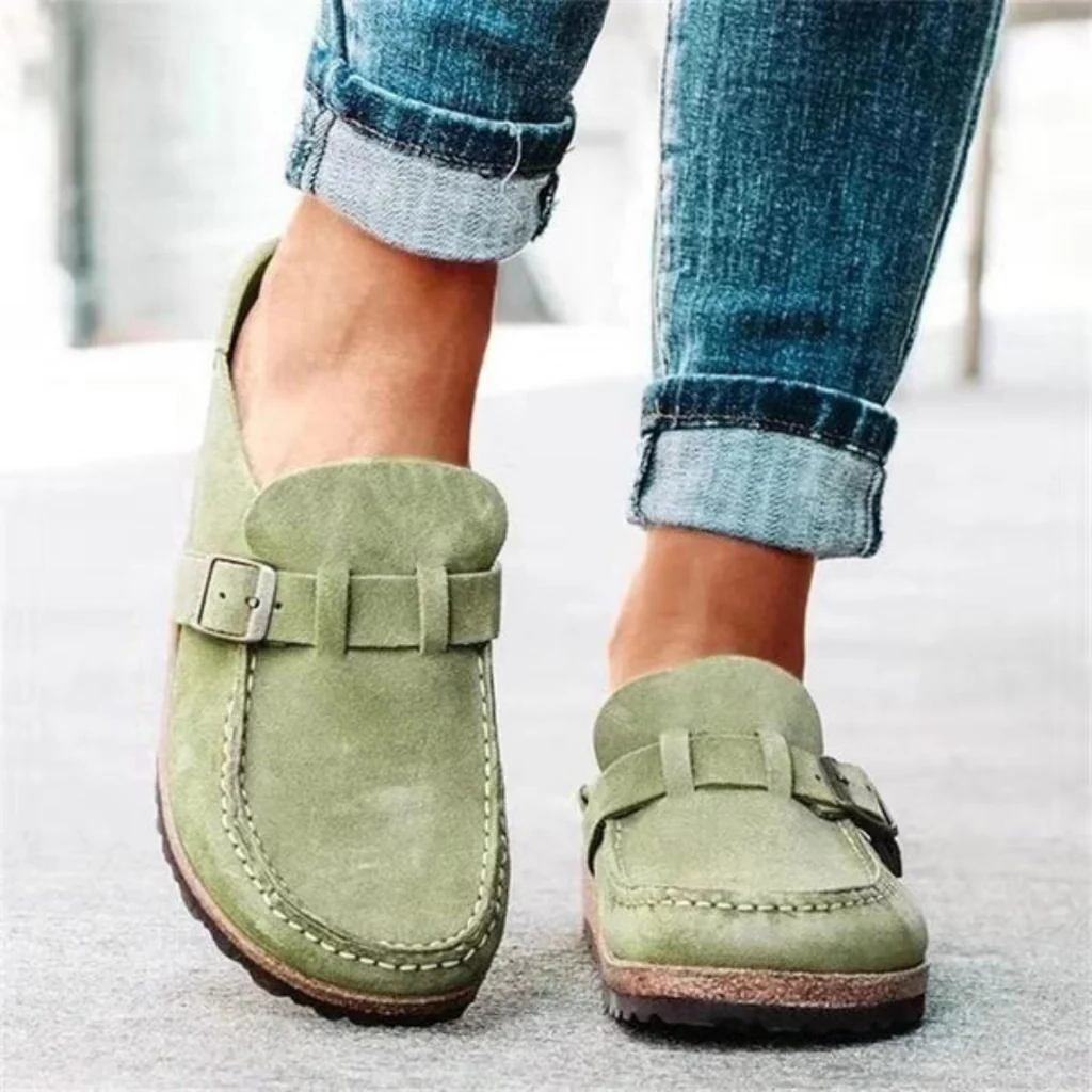 Women's Orthopedic Clogs with Adjustable Buckle Strap for All-Day Comfort & Support | Lightweight Summer Footwear | Casual Sandals | Thomler