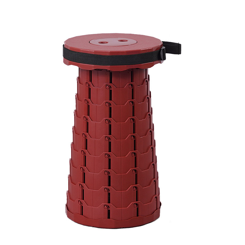 Telescopic Folding Stool Portable Collapsible Seat for Camping Hiking Outdoors Travel Events | Thomler