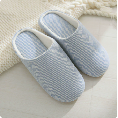 Women's Cushioned Indoor Slides with Anti-Slip Sole – Breathable Cotton Foam Footbed House Shoes for All-Day Comfort & Support | Thomler