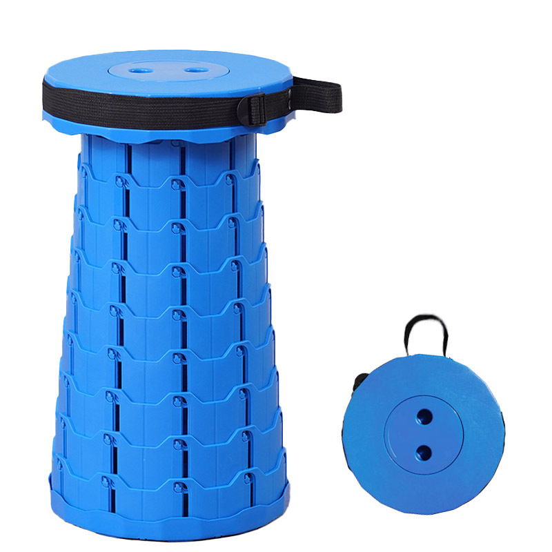 Telescopic Folding Stool Portable Collapsible Seat for Camping Hiking Outdoors Travel Events | Thomler