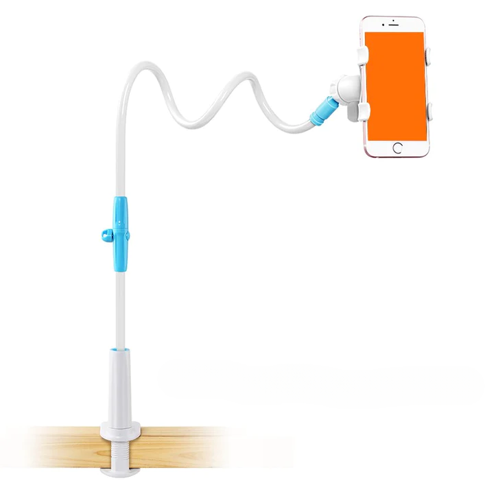 Adjustable Phone Stand for Desk ABS Desktop Mount Hands-Free Viewing Universal Smartphone Cradle for Home Office Work & Streaming | Thomler