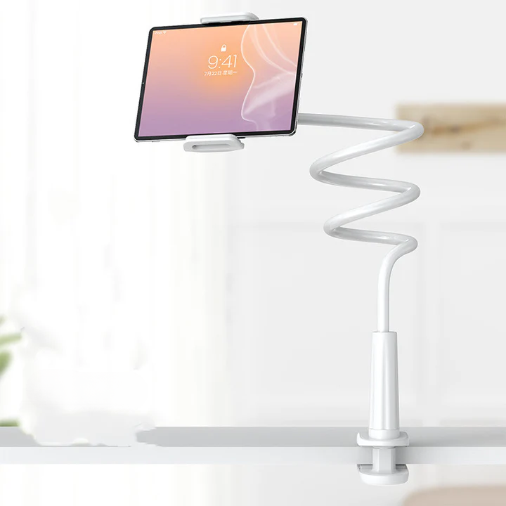 Adjustable Phone Stand for Desk ABS Desktop Mount Hands-Free Viewing Universal Smartphone Cradle for Home Office Work & Streaming | Thomler