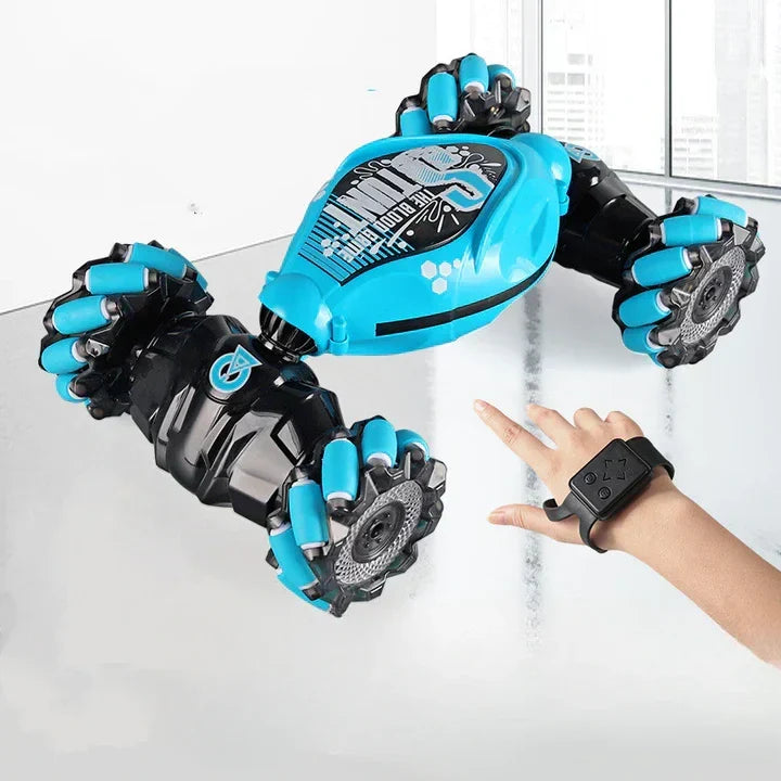 Hand Gesture Controlled Off-Road Monster Truck 4WD All-Terrain RC Vehicle for Kids and Adults Indoor Outdoor Racing Blue Red Gray | Thomler
